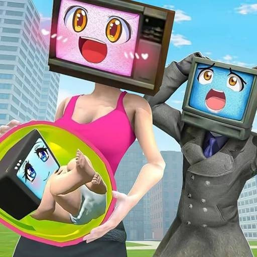 女电视人模拟器_logo
