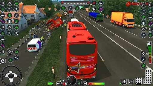 美国城市客车3D(US City Coach Bus Games 3D)0